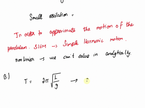 the-period-of-a-simple-pendulum-is-1-4-where-l-is-the-length-of-the-string-and-g-is-the-acceleration-due-to-gravity-in-our-derivation-of-the-equation-of-motion-for-the-simple-pendulum-we-dec-99925