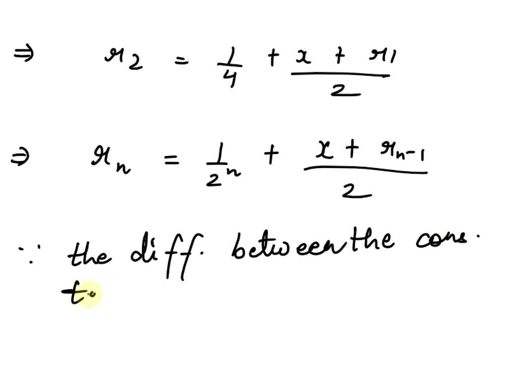 SOLVED 2. Show that every real number can be given by a Cauchy