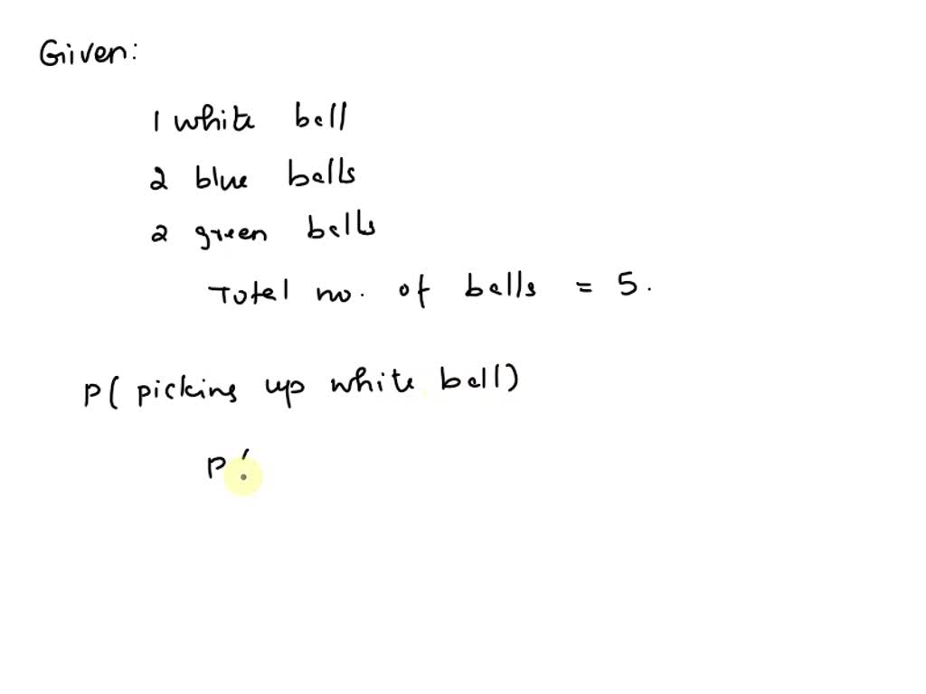 We hide 1 white ball, 2 blue balls, and 2 green balls. What is the  probability of picking up the white ball? Qe 50% @Bo 0 209 100% 10ep