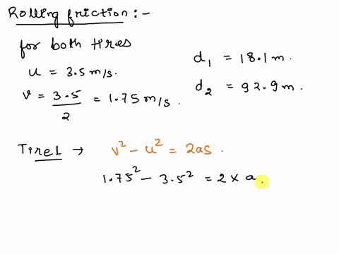 rolling-friction-two-bicycle-tires-are-set-rolling-with-the-same-initial-speed-of-350-mathrmm-mathrm-26754
