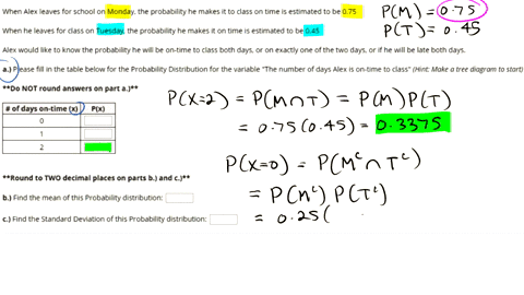when-alex-leaves-for-school-monday-the-probability-he-makes-it-to-class-on-time-is-estimated-to-be-075-when-he-leaves-for-class-on-tuesday-the-probability-he-makes-it-on-time-is-estimated-to-04764