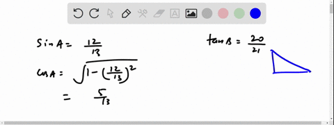 for-positive-acute-angles-a-and-b-it-is-known-that-sin-a-find-the-value-of-cos-a-b-in-simplest-form-and-tan-b-2-21-11422
