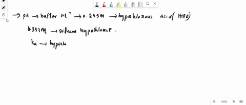 what-is-the-ph-of-a-buffer-solution-that-is-0255-m-in-hypochlorous-acid-hclo-and-0333-m-in-sodium-hypochlorite-the-ka-of-hypochlorous-acid-is-38-a-10-8-58606