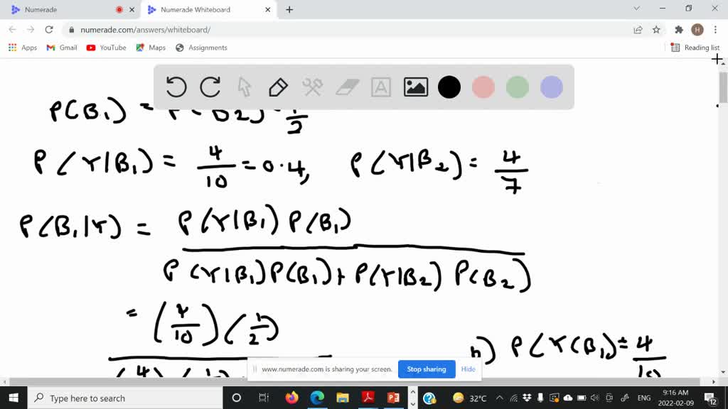 SOLVED 'Exercise 2.44 We have two bins The first bin has 6 blue
