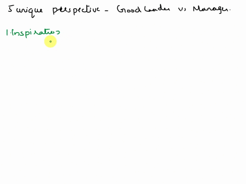 what-are-the-5-unique-perspectives-of-a-good-leader-versus-just-being-a-manager-69004