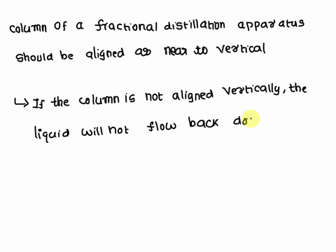 explain-why-the-column-of-a-fractional-distillation-apparatus-should-be-aligned-as-near-to-the-vertical-as-possible-58703