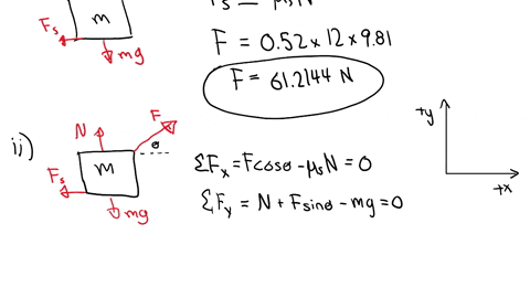 a-12-kg-block-of-steel-is-at-rest-on-a-horizontal-table-the-coefficient-of-static-friction-between-b-94112