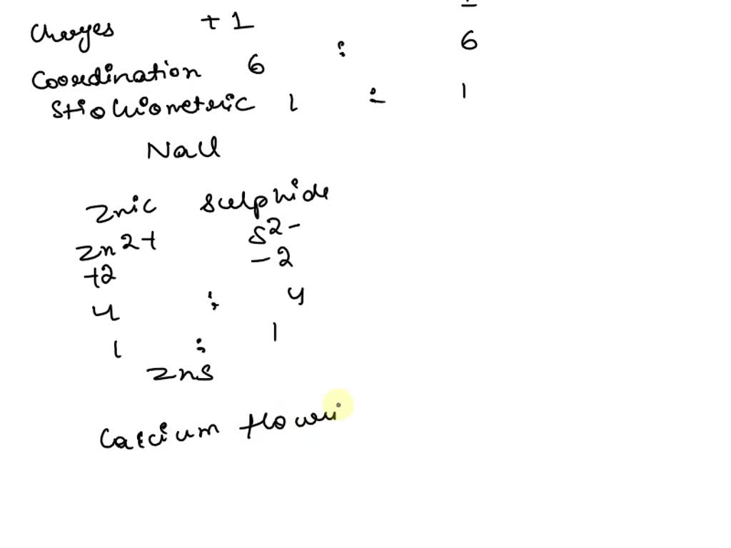 SOLVED Consider the following compounds (with their mineral names