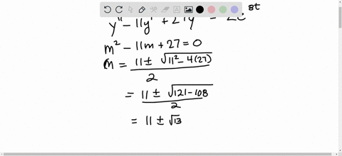 point-use-the-method-of-undetermined-coefficients-to-find-one-solution-of-y-lly-27y-2e8t-y-t-08845