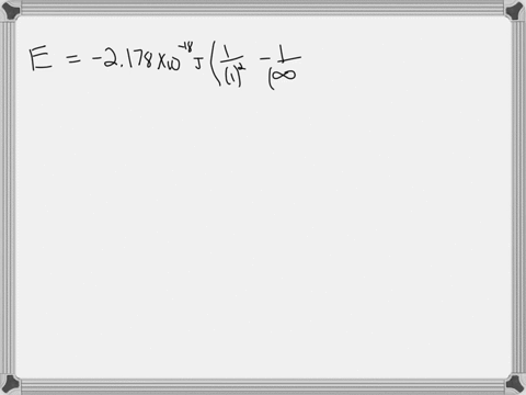 hydrogen-a-group-1-element-symbolized-by-h-ionizes-easily-to-form-h-a-proton-according-to-the-following-chemical-equation-h-h-e-sign-represents-forward-arrow-using-the-rydberg-equation-prove-that-the-