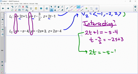 consider-the-lines-l1-and-l2-whose-symmetric-equations-are-ly-x-zt1-yt-2-2t-1-2-lz-x-4-y-2s3-2-2s-4-determine-whether-both-lines-are-parallel-intersected-or-skew-lines-if-both-lines-are-inte-78042