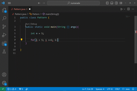 write-a-java-program-of-pattern-97531-7531-531-31-1-34455