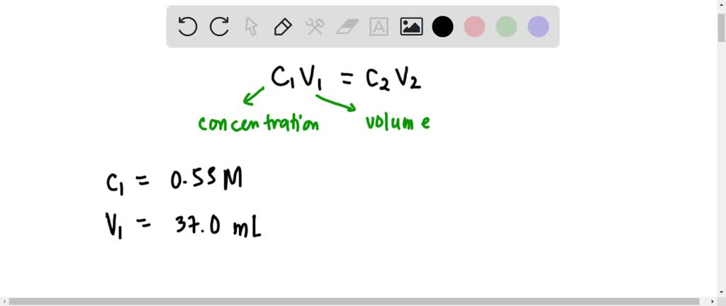 SOLVED: What is the molarity of the HCl solution prepared by diluting