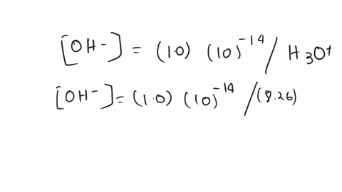 what-is-the-poh-of-a-solution-that-has-a-hydronium-ion-concentration-h3o-of-826-x-105-m-88602