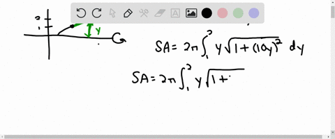 find-the-exact-area-of-the-surface-obtained-by-rotating-the-curve-about-the-x-axis-x-1-5y2-1-y-2-leave-in-fraction-form-18868