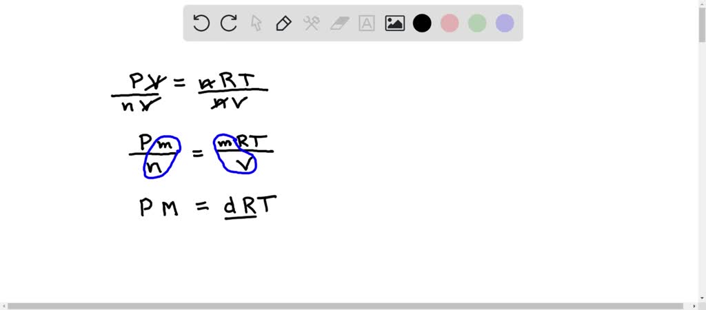 SOLVED: What is the density (in g/L) of a gas with a molar mass of 16. ...