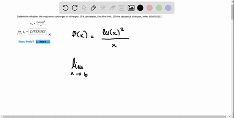 determine-whether-the-sequence-converges-or-diverges-if-it-converges-find-the-limit-if-the-sequence-diverges-enter-diverges-inn2-lim-a0-diverges-need-help-read-it-21051