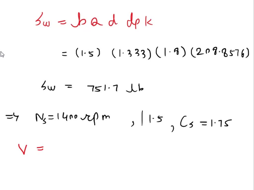 SOLVED: A Conveyor Drive Involving Heavy-shock Torsional Loading Is ...