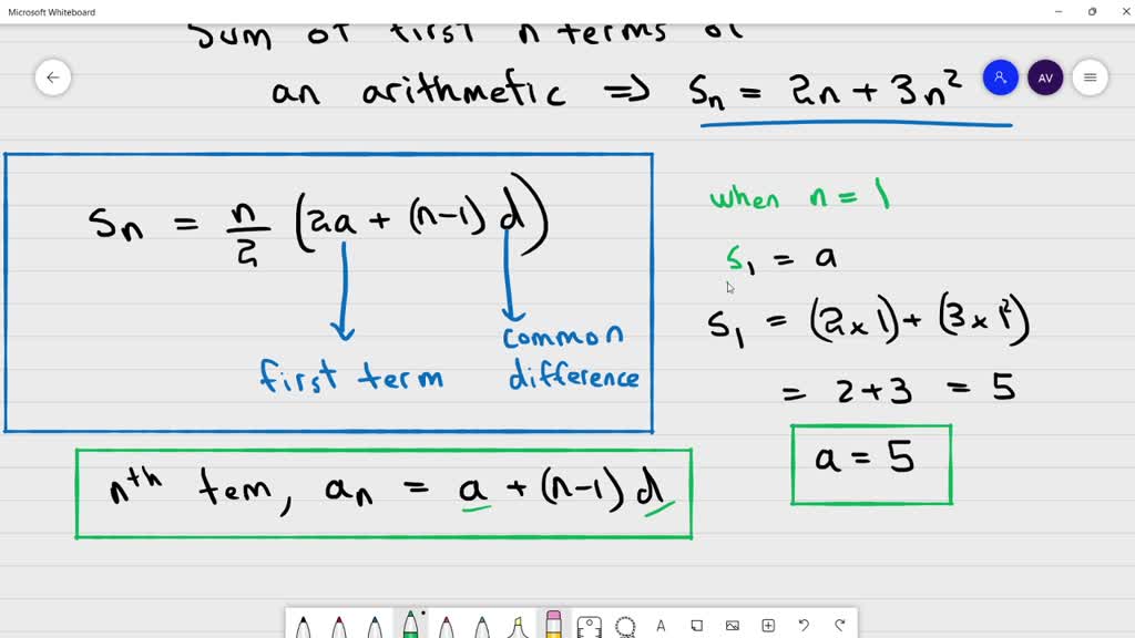 solved-what-is-the-formula-for-the-arithmetic-sequence-if-the-sum-of