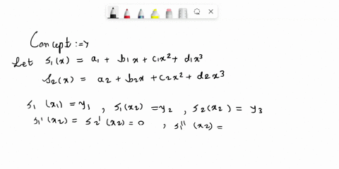 for-each-of-the-following-data-sets-write-a-system-of-equations-to-determine-the-coefficients-of-the-natural-cubic-splines-passing-through-the-given-points-if-a-computer-program-is-available-95301