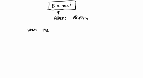 what-famous-equation-describes-the-relationship-between-mass-and-energy-39106