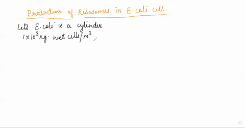 how-many-ribosomes-are-actively-synthesizing-proteins-at-any-instant-in-an-e-coli-cell-growing-with-a-45-min-doubling-time-51516