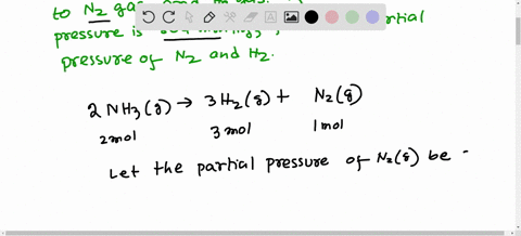 1. A sample of ammonia, NH3, is completely decomposed to...