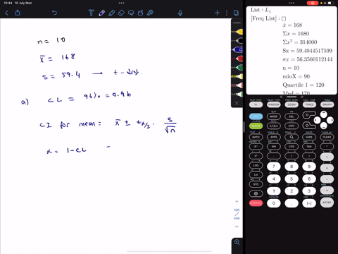 suppose-we-measure-the-weights-of-a-random-sample-of-people-and-find-their-weights-are-120-150-100-190-120-200-90-240-220-250-lbs-find-a-96-confidence-interval-for-the-population-mean-weight-70959