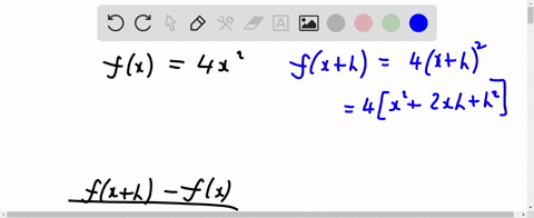 find-and-simplify-the-difference-quotient-ix-h-fx-hz0-for-the-given-function-flx-4x2-ixth-tlx-simplify-your-answer-23245