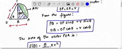 the-figure-shows-a-sector-of-a-circle-with-central-angle-theta-let-atheta-be-the-area-of-the-segment-between-the-chord-pr-and-the-arc-pr-let-btheta-be-the-area-of-the-triangle-pqr-find-the-lim_theta-3
