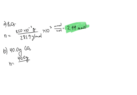 1-find-the-amount-in-millimoles-of-the-indicated-species-in-a-850-mg-of-pzos-b-400-g-of-coz-1292-g-of-nahcoz-d-57-mg-of-mgnhapoa-31826