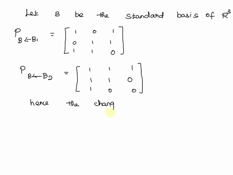 b1-1-0-1-0-1-1-1-1-0-b2-1-1-1-1-1-0-1-0-0-are-bases-for-r3-find-a-matrix-m-such-that-for-a-vector-v-in-b1-coordinates-m-v-gives-the-vectors-b2-coordinates-in-other-words-find-the-matrix-that-21604