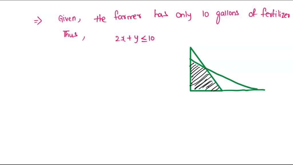 SOLVED A farmer can plant up to eight hectares of land with rice and