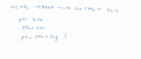 what-ratio-of-nacho2hcho2-would-be-required-to-make-a-buffer-with-ph-373-formic-acid-hcho2-pka-374-16244
