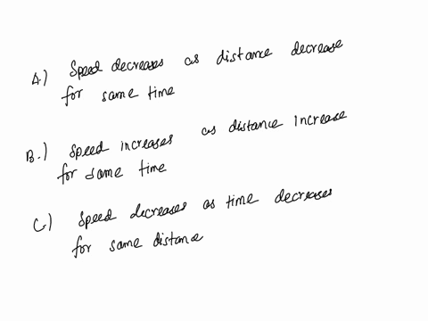 which-statements-below-are-true-check-all-that-apply-a-speed-decreases-as-distance-decreases-for-tne-same-time-b-speed-increases-as-distance-increases-for-the-same-time-o-c-speed-decreases-a-97448
