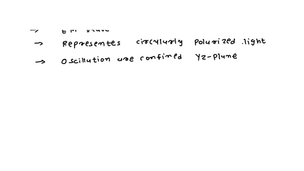 SOLVED: Task 2 Polarization of Electromagnetic Waves [4 points ...