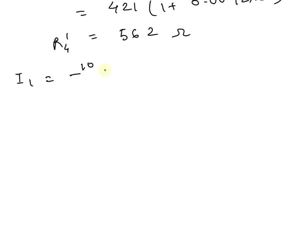 SOLVED: Problem 5. (10 pts) An RTD forms one arm of an equal-arm ...