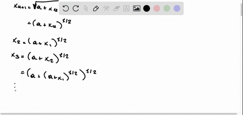 let-a-0-and-x1-0-define-a-sequence-xn-by-xn1-a-xn-prove-that-xn-converges-and-find-its-limit-98534