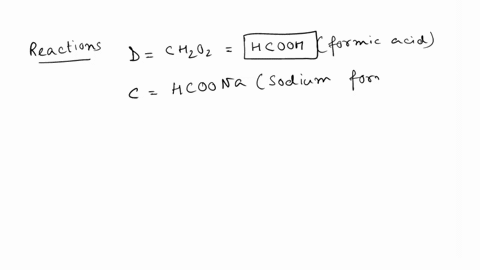 two-moles-of-organic-compound-a-on-treatment-with-a-strong-base-gives-two-compounds-b-and-c-compound-b-on-dehydrogenation-with-cu-gives-a-while-acidification-of-c-yields-carboxylic-acid-d-wi-77051
