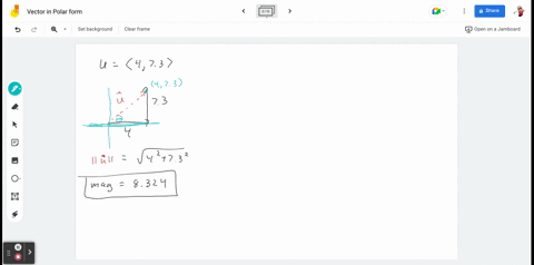 the-vector-u-is-given-in-component-form-as-u-4-73-a-start-by-drawing-a-diagram-of-the-vector-on-your-own-b-what-is-the-vectors-magnitude-8324-preview-c-what-is-the-vectors-direction-in-degre-10757
