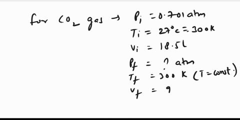 1-a-sample-of-carbon-dioxide-gas-at-a-pressure-of-0701-atm-and-a-temperature-of-270-c-occupies-a-volume-of-185-liters-if-the-gas-is-allowed-to-expand-at-constant-temperature-to-a-volume-of-2-07955