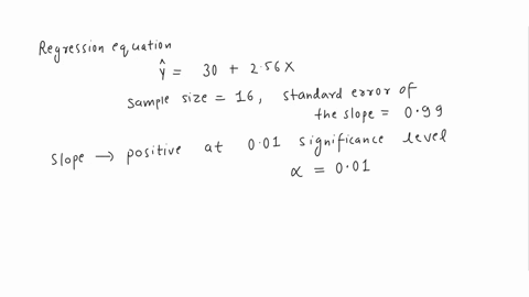 the-regression-equation-is-y-30-256x-the-sample-size-is-16-and-the-standard-error-of-the-slope-is-099-what-is-the-critical-value-to-test-whether-the-slope-is-positive-at-the-001-significance-24647