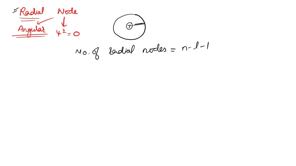 SOLVED: Locate The Radial Nodes In (a) The 3s Orbital And (b) The 4s ...