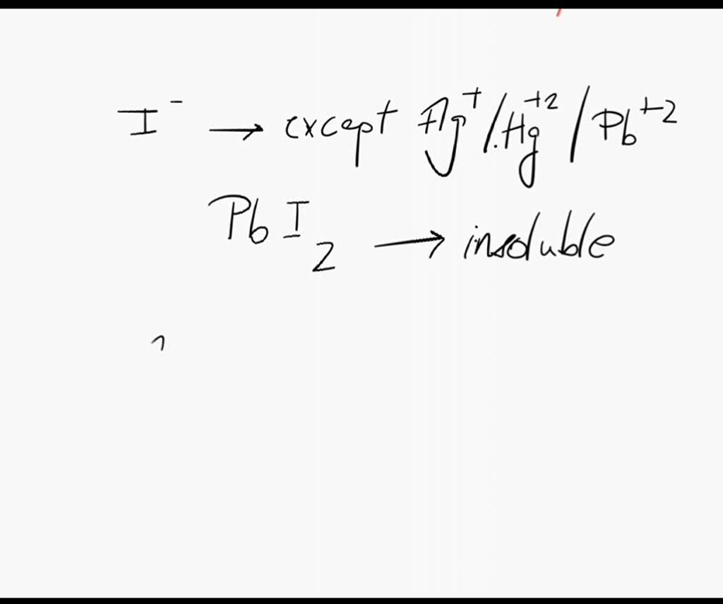 SOLVED What are the correct products for the reaction of aqueous