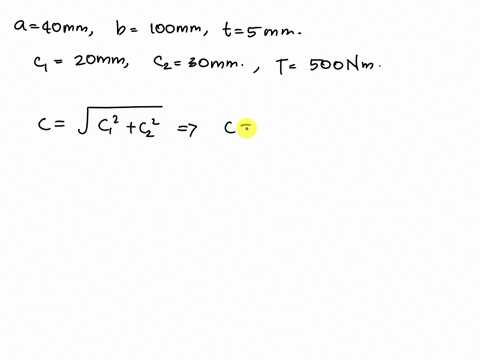 problem-6-the-tube-is-made-of-5-mm-thick-plastic-and-has-the-mean-dimensions-shown-determine-the-average-shear-stress-at-points-a-and-b-if-the-tube-is-subjected-to-torque-t500-n-m-show-the-s-30149