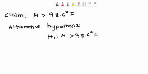 use-technology-to-find-the-p-value-for-the-hypothesis-test-described-below-the-claim-is-that-for-12-am-body-temperatures-the-mean-is-p-986f-the-sample-size-is-n-and-the-test-statistic-is-t-2-84156