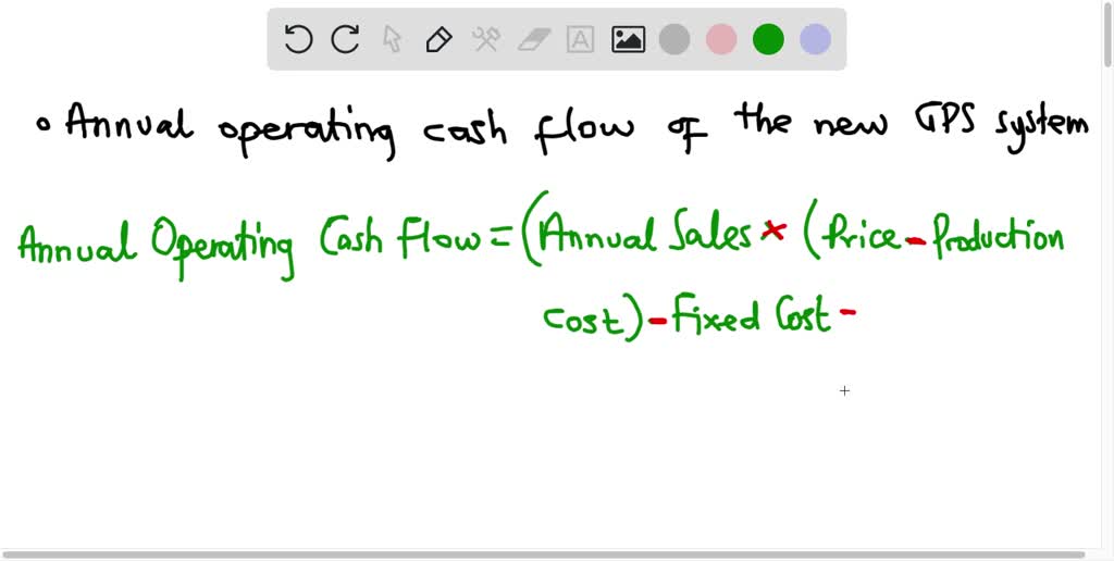 SOLVED Text Operating cash flow. Grady Precision Measurement Tools