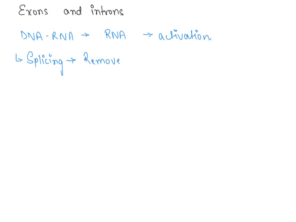 SOLVED Consider the diagram of the results from a DNARNA