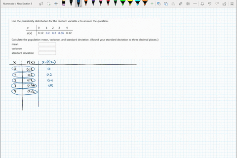use-the-probability-distribution-for-the-random-variable-x-to-answer-the-question-px-012-02-02-036-012-calculate-the-population-mean-variance-and-standard-deviation-round-your-standard-devia-22999