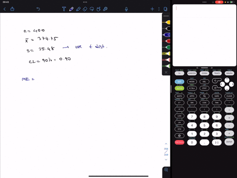 for-a-random-sample-of-400-students-the-mean-cost-for-textbooks-during-the-first-semester-of-college-was-found-to-be-37475-and-the-sample-standard-deviation-was-3548-assuming-that-the-popula-76378